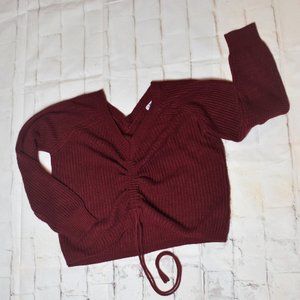 Love J Women's Crop Knit Sweater